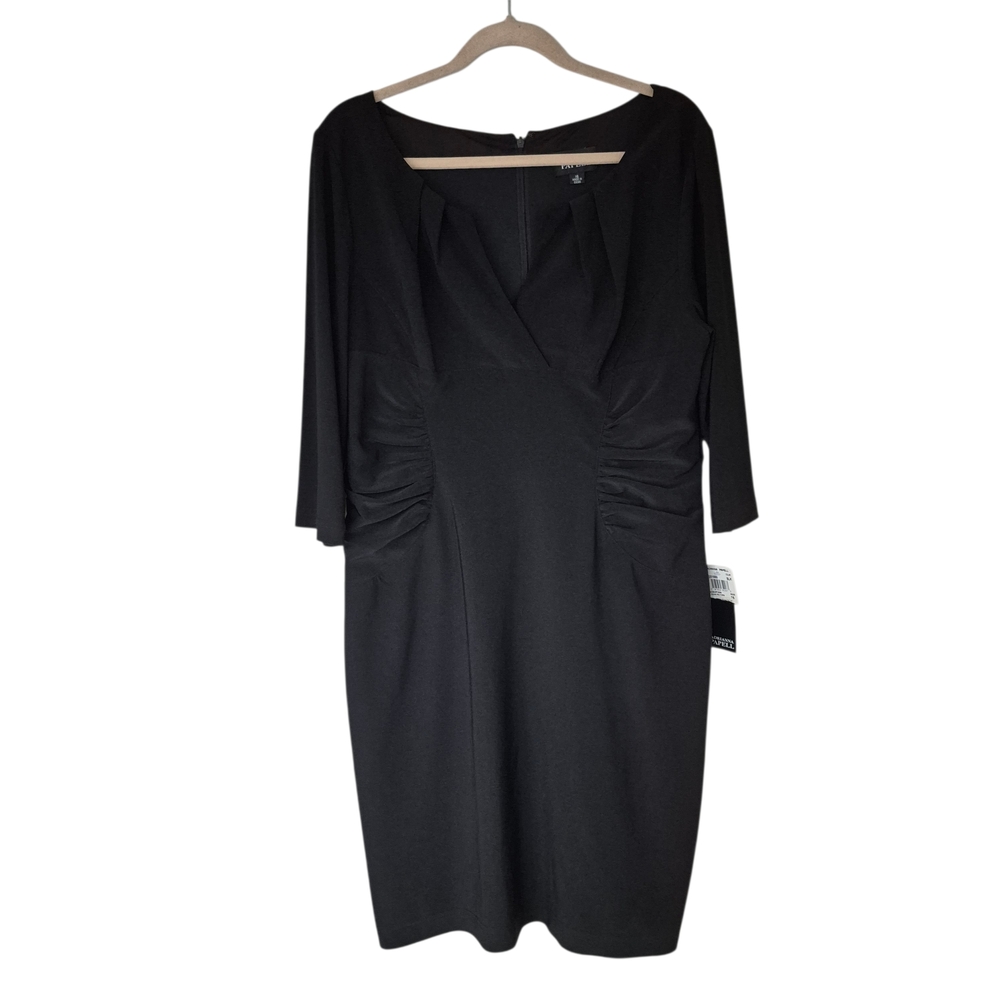 NWT Adrianna Papell Elegant Black Dress Size 16